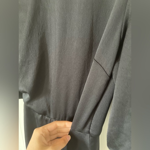 BA&SH Satin Black ‘Lady Dress’ - Picture 6 of 15